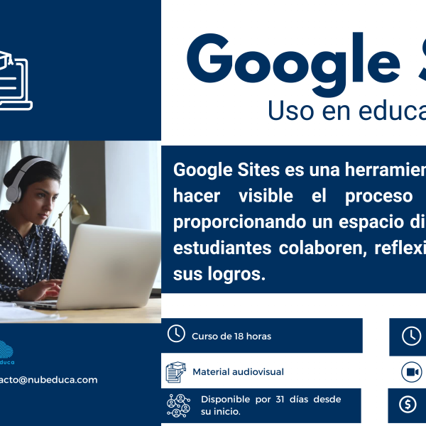 Google Sites en el aula escolar.