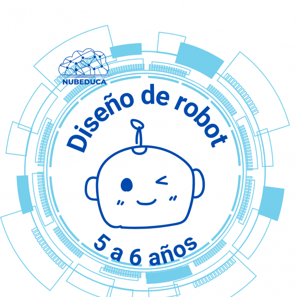 “Diseño de robot” para Pequeños Inventores de 5 a 7 años