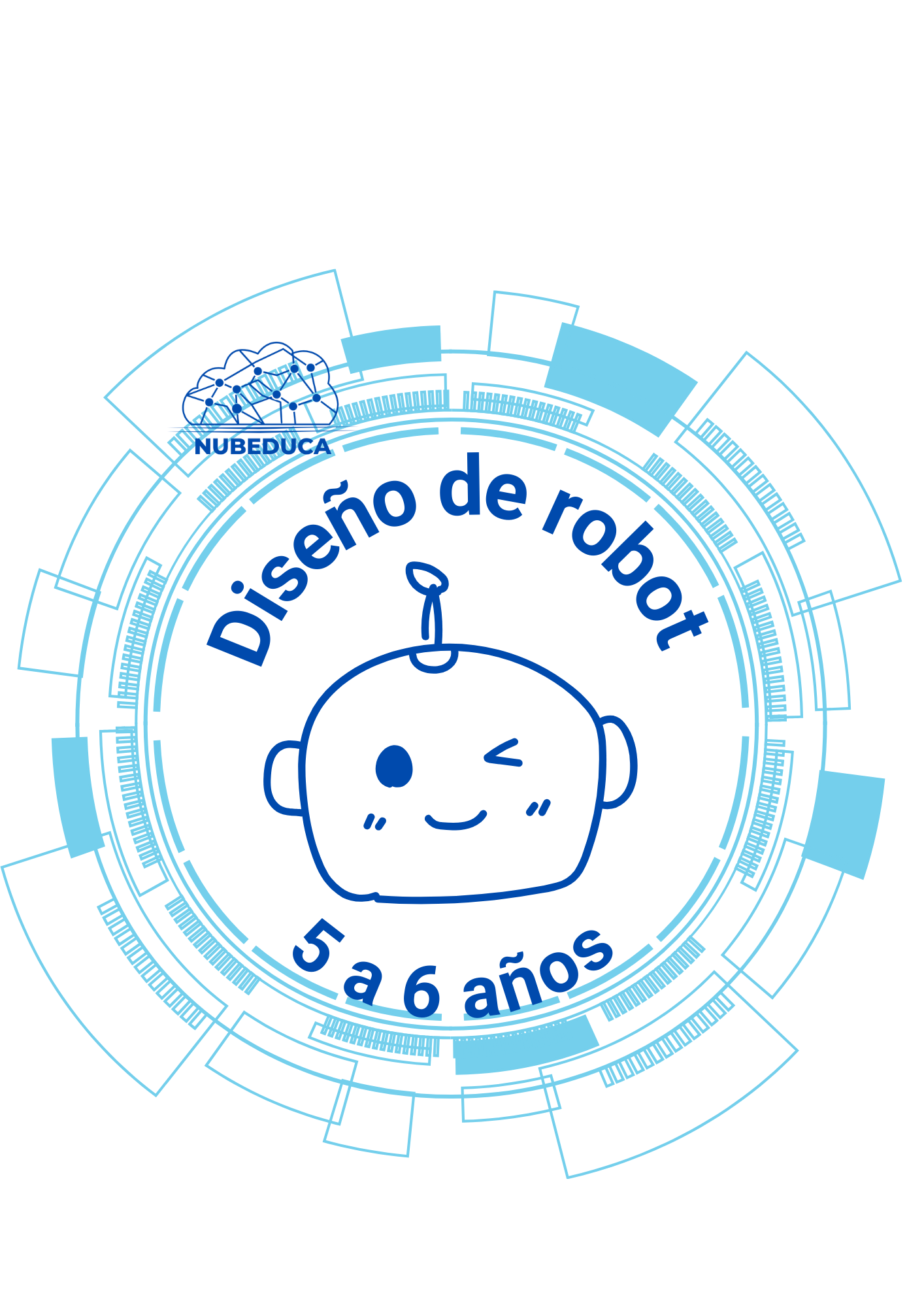 “Diseño de robot” para Pequeños Inventores de 5 a 7 años